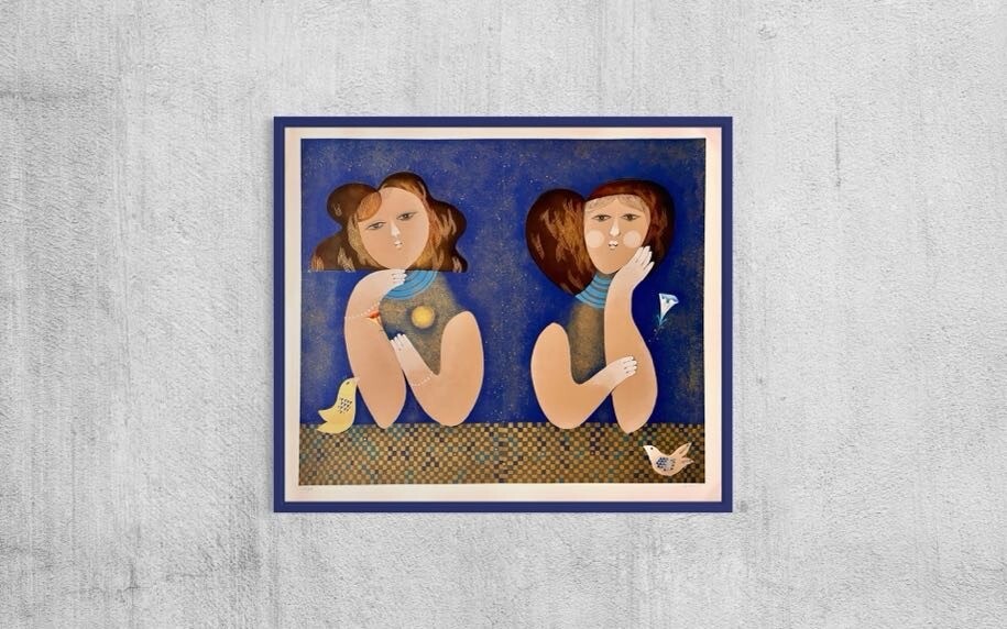 Sami Briss (B. 1930) - Serigraph on Paper - Limited Edition
