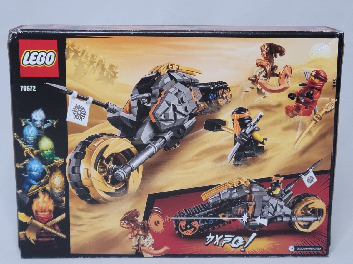 LEGO 70672 Cole's Dirt Bike Ninjago Kai Pyro Destroyer