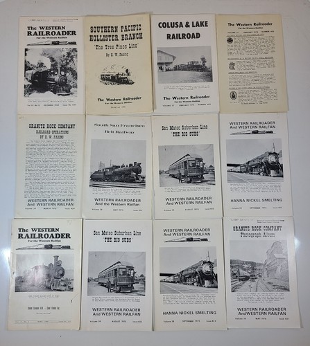 THE WESTERN RAILROADER - 97 Ausgaben (1958 {#221} / 1988 {#536}) & Pacific News (6) - Bild 3 von 10