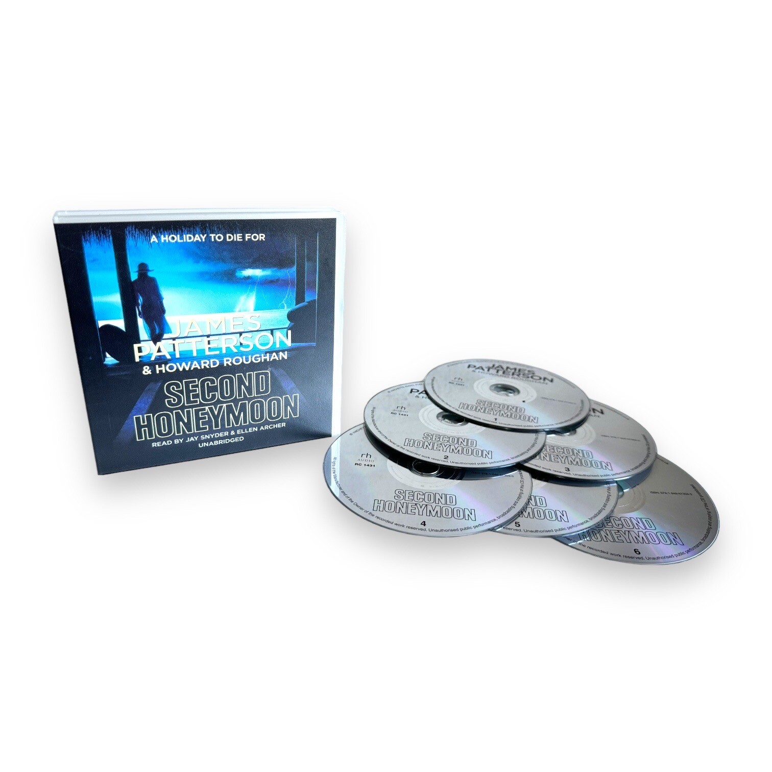 Second Honeymoon James Patterson & Howard Roughan Complete 6-CD Unabridged Audio