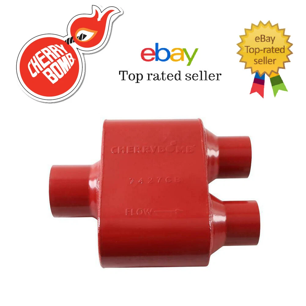 Cherry Bomb Universal Single Chamber Exhaust Race Muffler 3