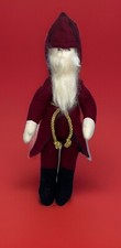 14 Articulated Santa Hand Made Folk Art Americana Primitive