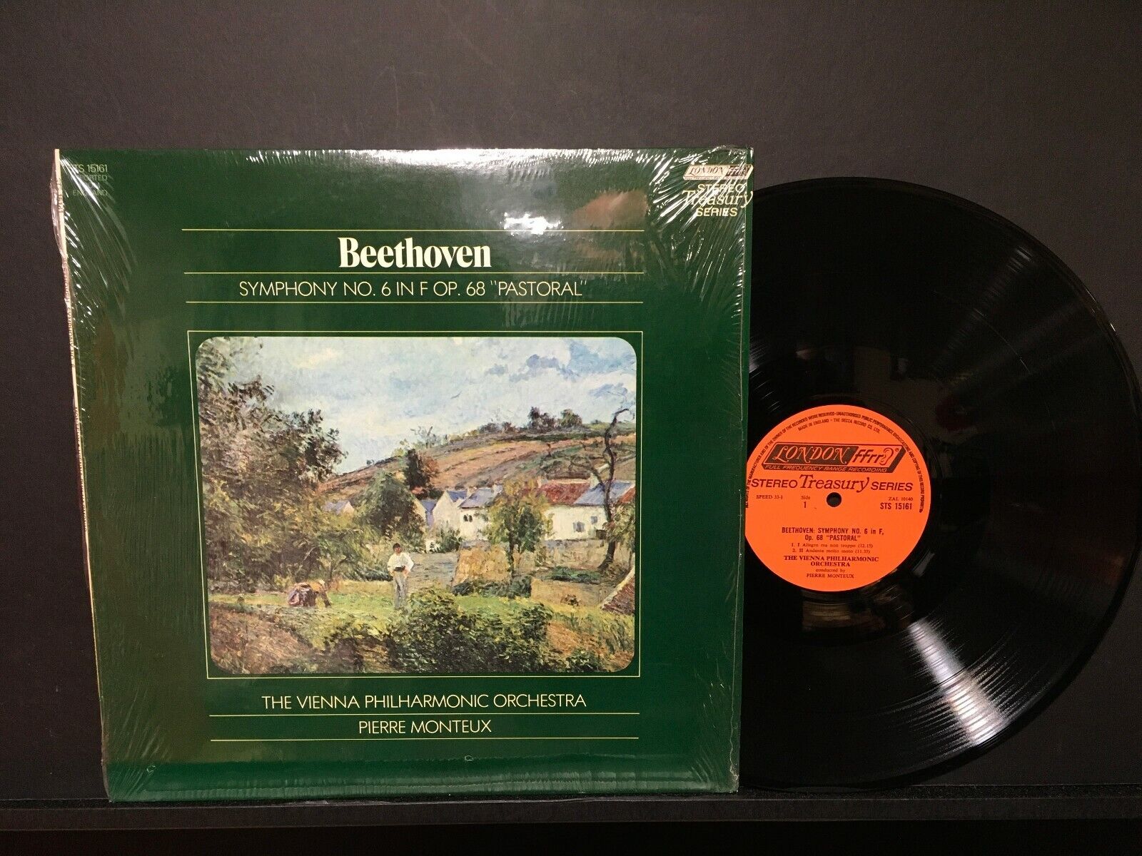 Vienna Philharmonic Orchestra 12in Lp " Beethoven "