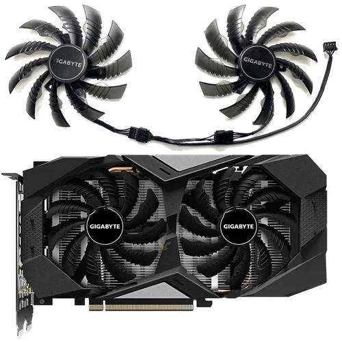 Replacement Cooling Fan for GIGABYTE RTX2060S 2070 GTX1660Ti 1660 Graphics Card