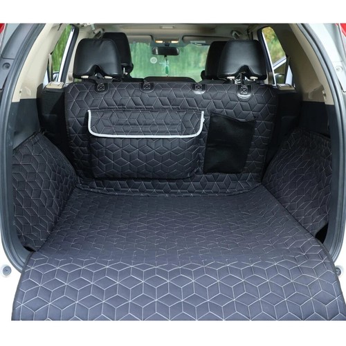 SUV Cargo Liner for Dogs,100% Waterproof Pet Trunk Car Seat Cover Mat with Bu...