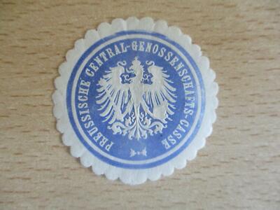 (32207) Siegelmarke - Preuss. Central-Genossenschafts-Casse