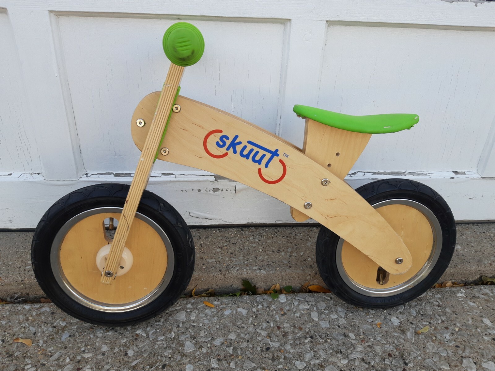 wooden toy bike