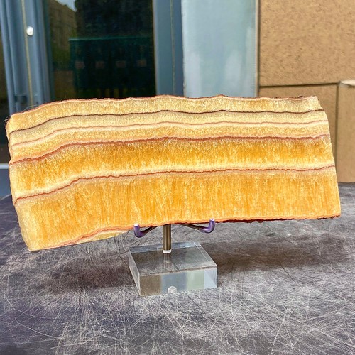 1.54LB Natural yellow calcite flakes mineral polished crystal energy therapy - 第 11/18 張圖片