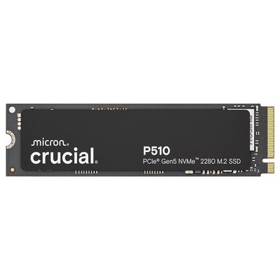 Crucial P510 2TB SSD NVMe M 2 PCIe 5.0 x4 Gen5 Lese-/Schreibgeschwindigkeiten bis zu 100/8.700