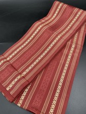 Kimono Konjaku Club Luxury Silk Obi Hakata Ori Classic Pattern Japan