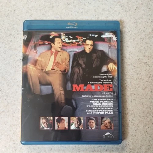 Made (Blu-ray 2001) Starring Vince Vaughn - John Favreau - Peter Falk Rare OOP