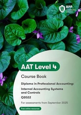 Aat Internal Accounting Systems And Controls -  NEW Bpp Learning Me