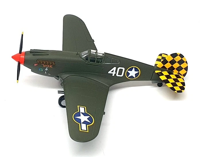 Liberty Speccast 44007 - P40 Warhawk Trixie Military Aircraft Collector Bank - Image 4 of 4