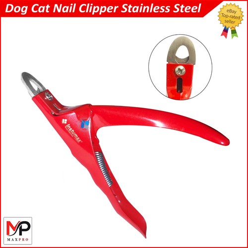 Dog Nail Clippers Trimmer Cat Pet Toenail Claw Cutter Grooming Scissors Blades - Picture 2 of 18