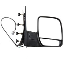 Rh Power Manual Fold Black Surface Mirror For 2003-2014 Ford Econoline Wholesale