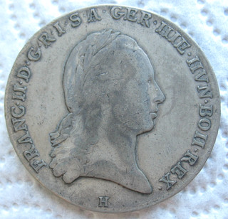 1795 H Austrian Netherlands Kronenthaler
