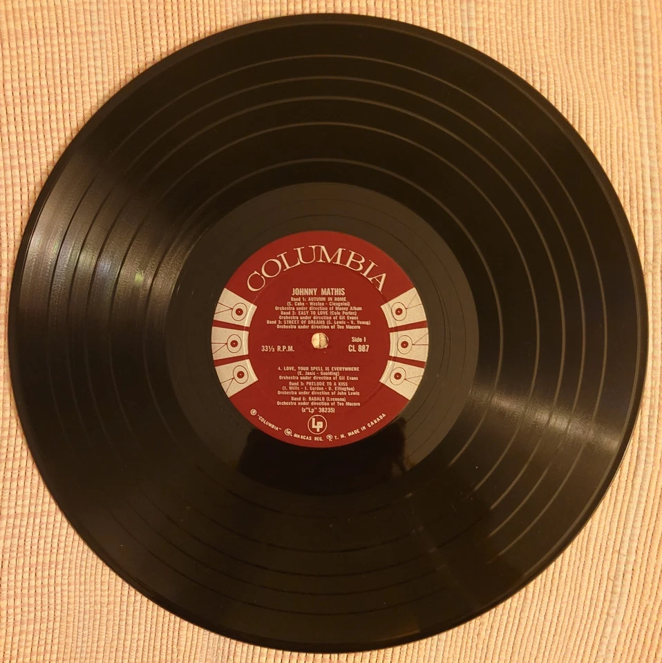 Johnny Mathis - A New Sound In Popular Song vinyl records jazz rare Columbia LP - Image 3 of 4