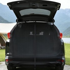 SUV Tailgate Mesh Screen for Camping Portable Trunk Net for MPV Cuv Van
