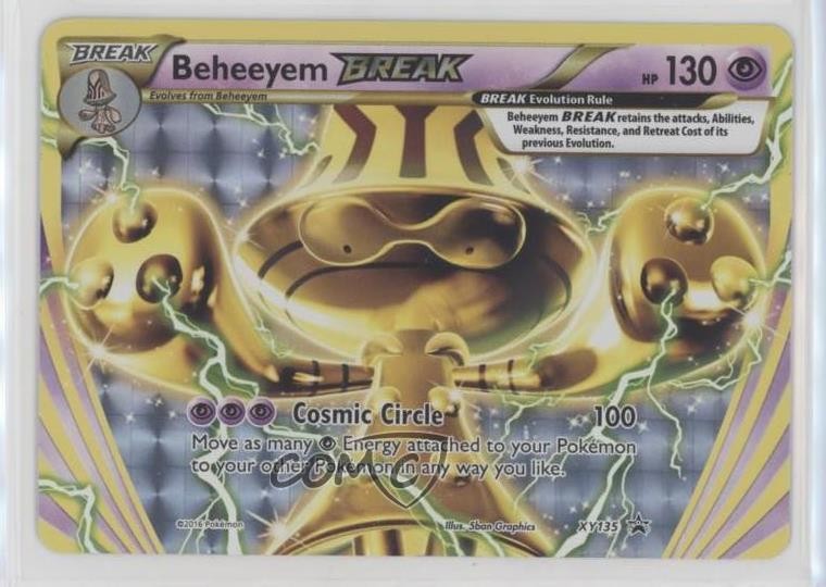 Beheeyem BREAK Pokémon XY Black Star Promo #XY135