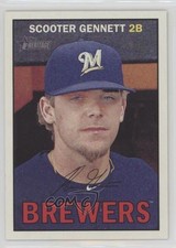 2016 Topps Heritage Gum Damage Back Scooter Gennett #141 0cz