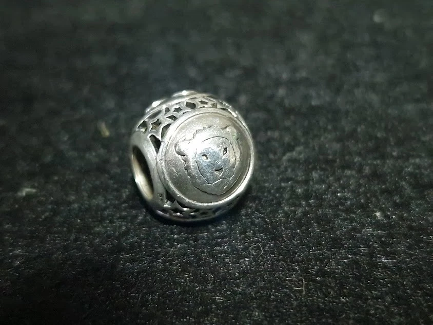 Pandora Charm Leo Star Zodiac Sign Sterling Silver Bead - image 2 of 4