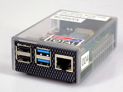 Raspberry Pi 4 Model B Mini-PC, 2GB RAM, 16GB Micro-SD-Karte, PI OS 64bit