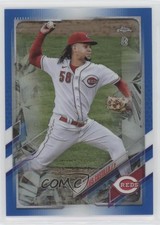 2021 Topps Chrome Ben Baller Edition Blue Refractor 25/75 Luis Castillo #31 v9t