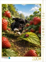 Calvendo Puzzle The Nimble Lucky Beetle | 2000 Pieces, Finished Size 35.4 × 26.4