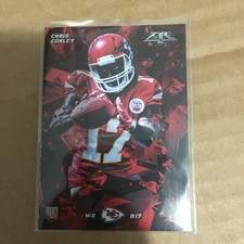 2015 Topps Fire Rookies Flame Chris Conley #13