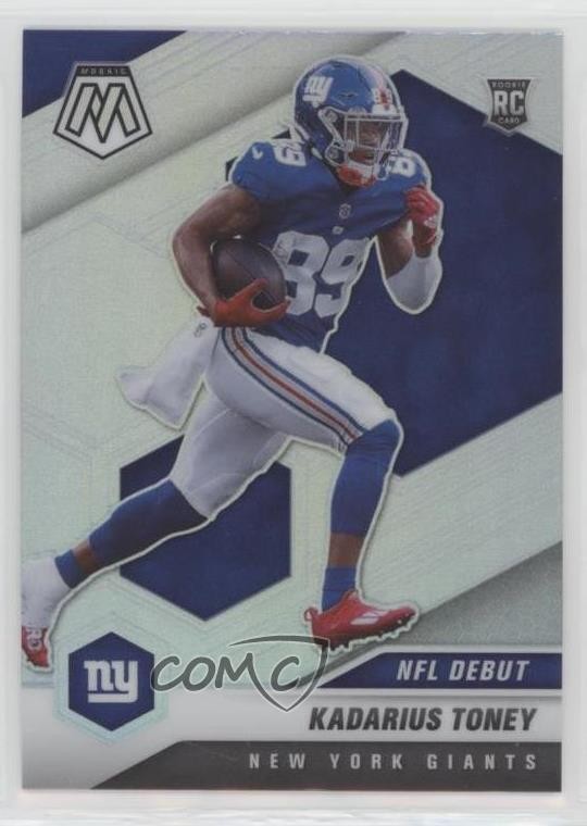 2021 Panini Mosaic NFL Debut Silver Prizm Kadarius Toney #251 0q1p