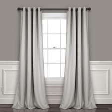 Lush Decor Insulated Grommet Blackout Window Curtain Panels, Pair, 52" W x 95...
