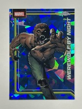 2026 Topps Chrome Sapphire Marvel Werewolf By Night Refractor #195