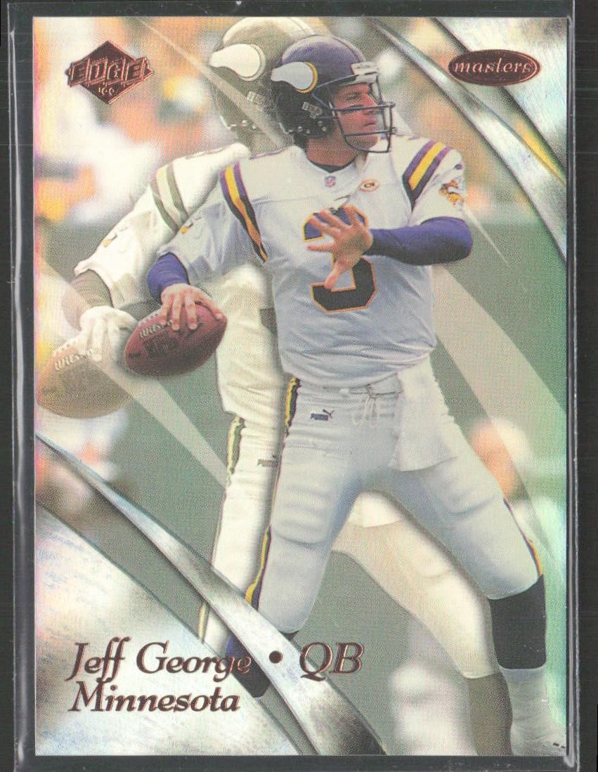 1999 Collector's Edge Masters #108 Jeff George Galvanized #/1000 Vikings (W)