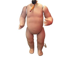 Ceramic Bisque doll body parts Jointed Arms Legs Toddler Baby French German