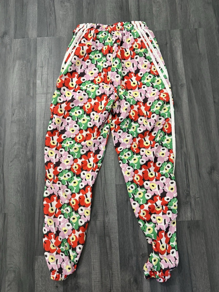 Adidas x Marimekko Aeroready Floral Cuffed Windbreaker Track Pants