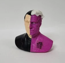 1995 Batman Forever Topps Candy Head Two Face Empty Container Figure Bust
