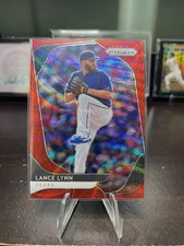 2020 Panini Prizm - Tier II Lance Lynn #127 Red Wave Prizm 04/99