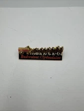 Vintage Budweiser Clydesdale Horses And Wagon Pin From Event Visits