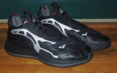 Adidas ZoneBoost Core Black men's basketball shoes Size 12 M Excellent condition