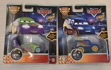 Disney Cars Light Up WINGO  DJ LOT of 2 Race To Celebrate