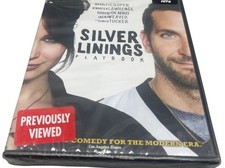 Silver Linings Playbook DVD 2014 Entertainment One Films English 122 mins READ