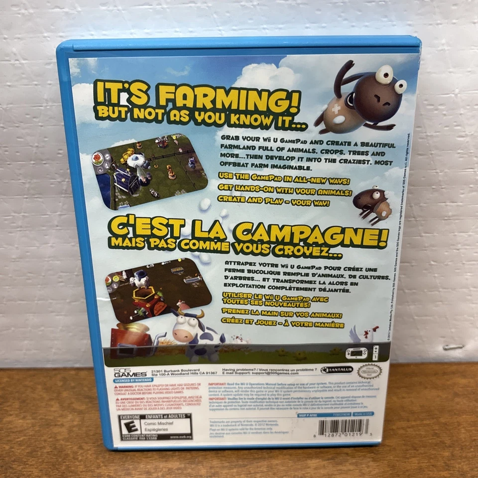 Funky Barn (Nintendo Wii U, 2012) Complete FREE SHIPPING  - Image 2 of 4