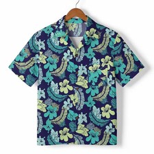 Family Matching Flower Hawaiian Shirt Mens Womens Kids Tropical Beach