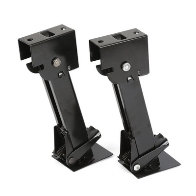 two Trailer Stabilizer Swing Down Folding Telescoping Jacks RV 
