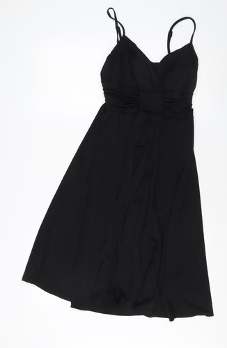 Principles Damen schwarzes Trägerkleid Größe 14