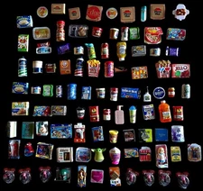 ZURU MINI BRANDS ~ Huge Lot of 99 Mixed Toys /Disney /Piggy /Food ~ Great Cond