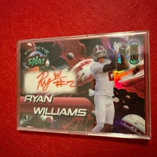 Ryan Williams Wild Card True  Splat 1/1 Galactic Auto Alabama Tide
