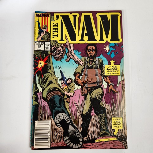 Nam 1, 3-7, 9-11, 29, 37, 38, 49, 62-64 lotto di 16 fumetti Marvel ottime condizioni 1986 - Foto 14 di 19