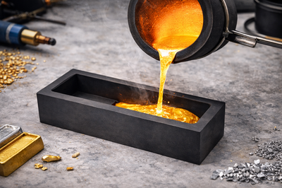 #ad Graphite Mold for Gold amp; Silver Casting Heat Resistant 1kg–9kg Capacity $92.12