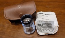 Bausch  Lomb 81-34-35  Measuring Magnifier 7X  w/Case  Instructions